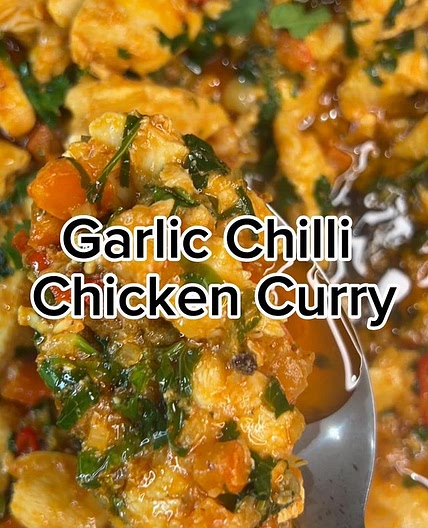 Garlic Chilli Chicken Curry