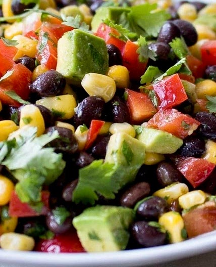 Black bean corn salad 