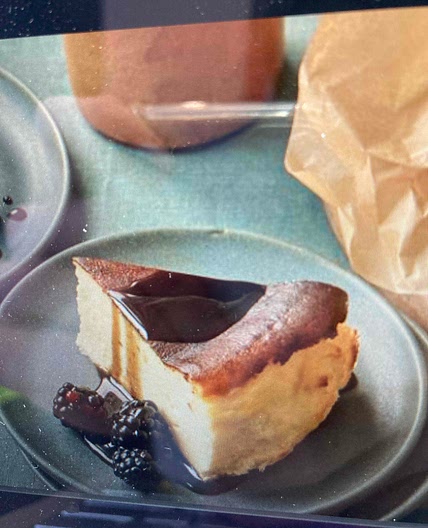 Basque burnt cheesecake