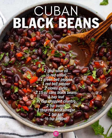 Cuban Black Beans 