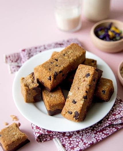 Barres de céréales façon cookies