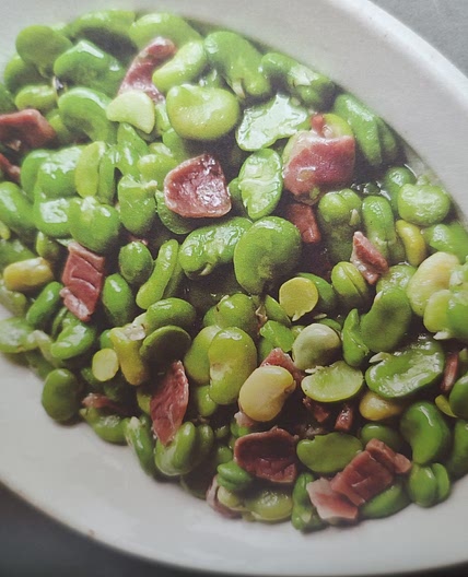 Tuinbonen met ham uit Hangzhou (Huo Tui Can Dou)