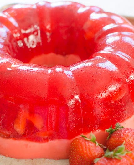 Strawberry Jello Salad Mold