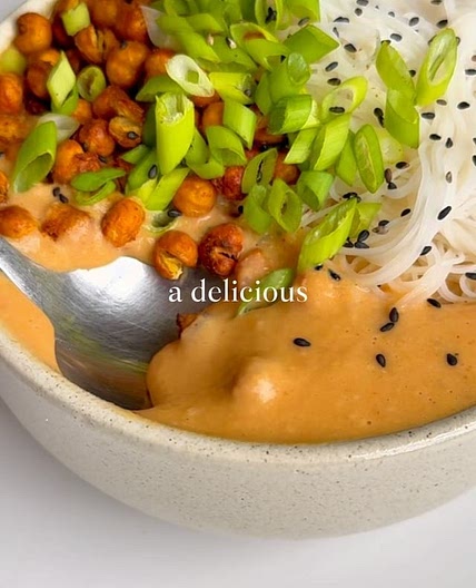 SWEET POTATO GOCHUJANG SOUP+ SMOKY CHICKPEAS