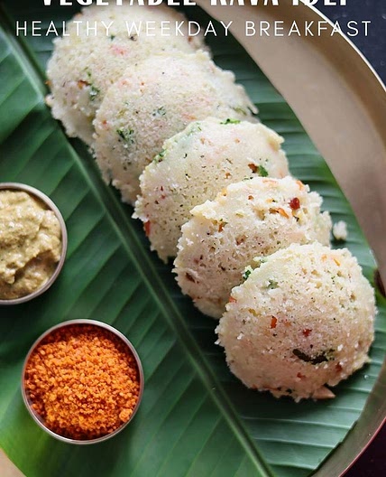 Veggie Rava Idli