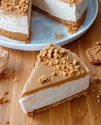 No Bake Biscoff Cheesecake