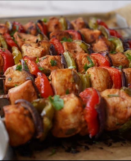 Chicken Shashlik Skewers
