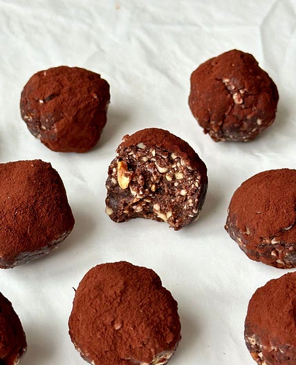 Fudgey Chocolate Peanut Butter Bites