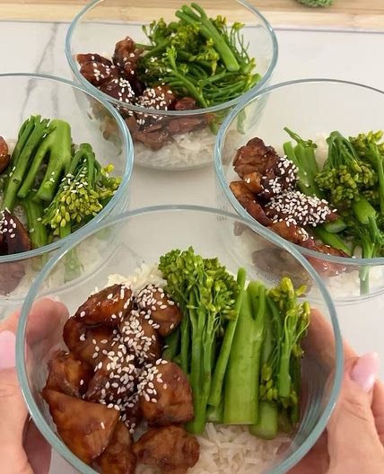 Teriyaki chicken Bowls