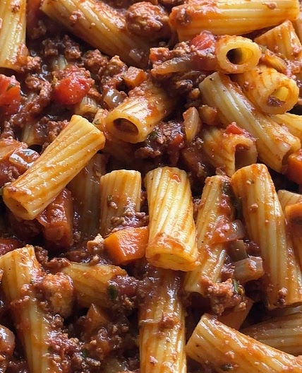 Tofu Ragu Rigatoni