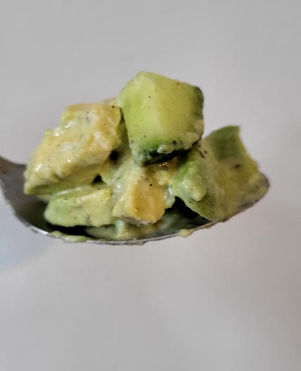 Avocado & Cucumber Cheese Salad