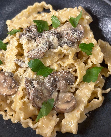 Creamy Mushroom Pasta