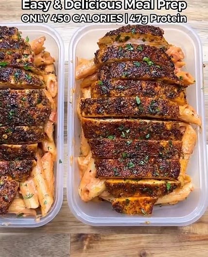 High Protein Peri Peri Chicken Pasta