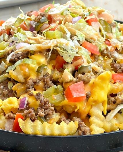 Cheeseburger Loaded Fries