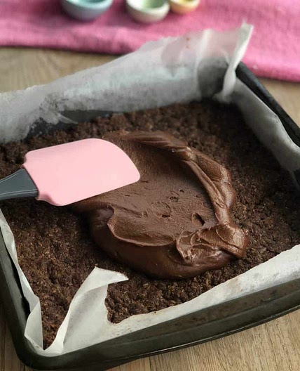 Chocolate weetbix slice 
