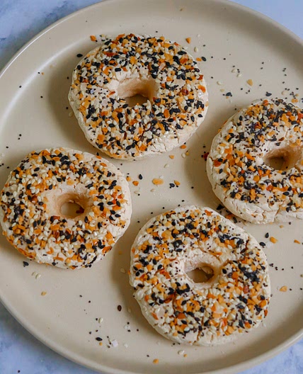 3 Ingredient bagels! (vegan, gluten free, grain free)