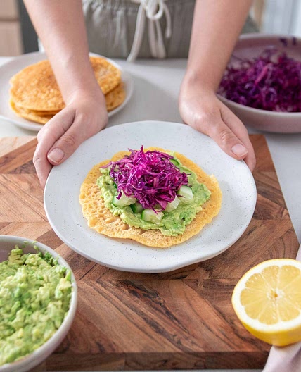 Red Lentil Wraps 5 Ingredient Meal