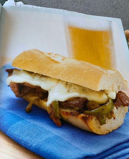 Cheese Steak Baguette