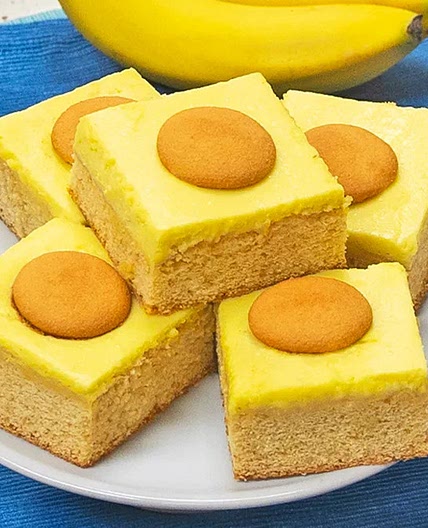 Banana Pudding Blondies