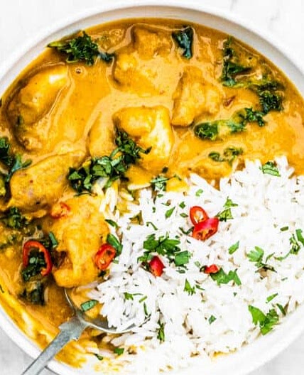Crock Pot Thai Coconut Curry