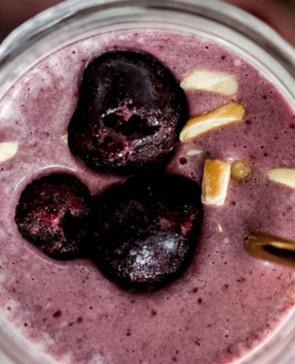 Sweet Cherry Almond Freeze