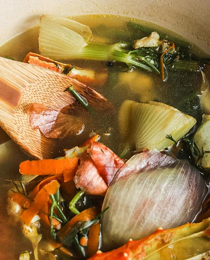 Homemade Seafood Stock