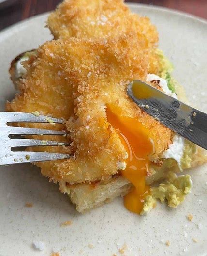 Panko Poached Eggs 🍳