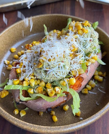 Healthy Tuna Salad Sweet Potato Boat Recipe  🛶