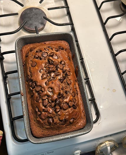 Double chocolate banana bread!!