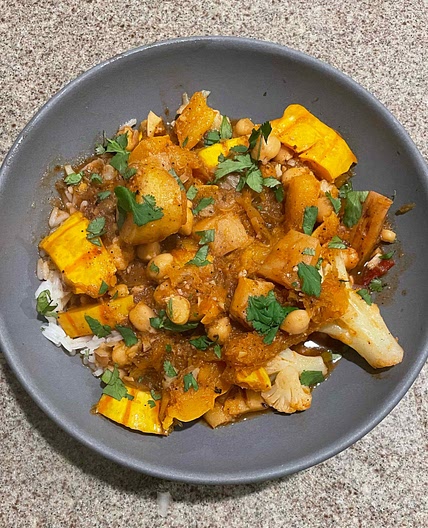 Winter Vegetable Curry