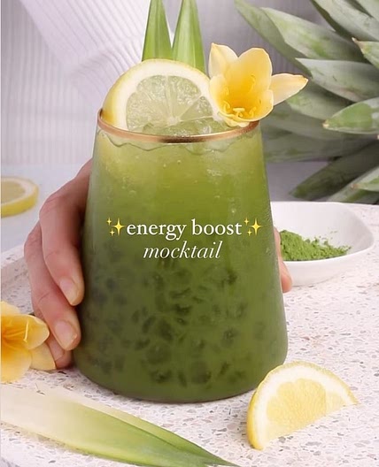 Energy boost mocktail 