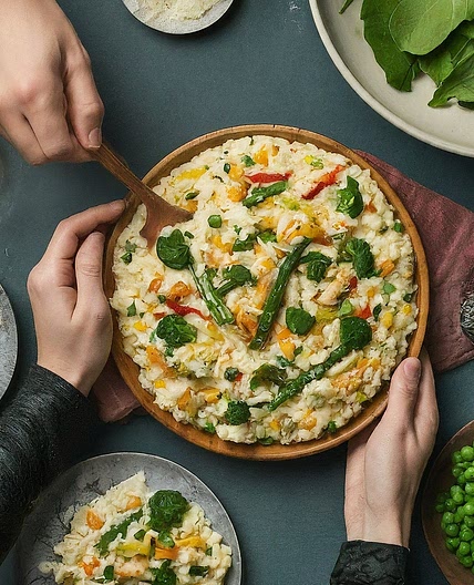 Instant Pot Risotto with Vegetables