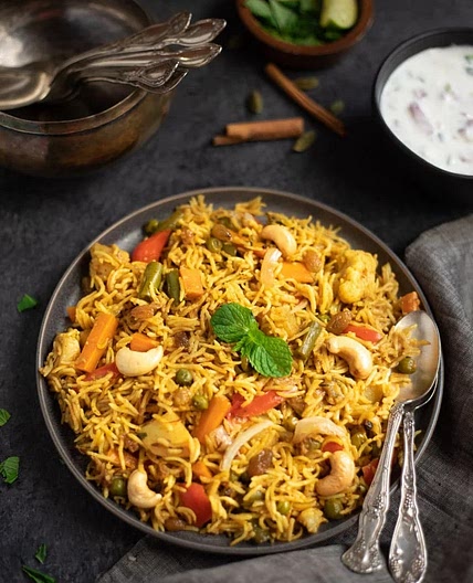 Instant Pot Vegetable Biryani