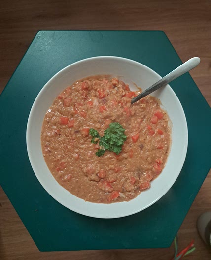 Red Lentil Dahl -  Carrot