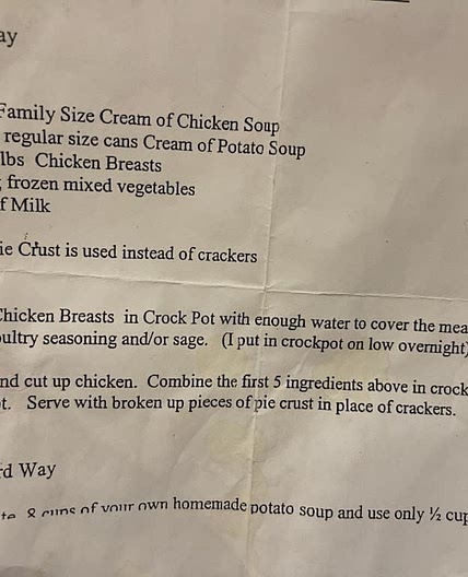 Crockpot Chicken Pot Pie Soup