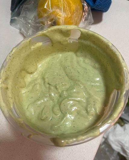 Pesto dip 