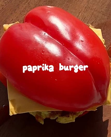 Paprika burger