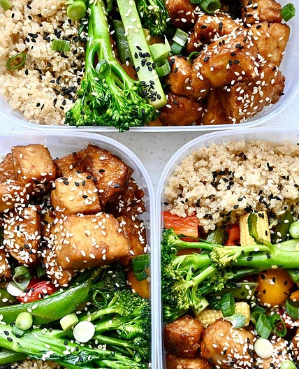 Teriyaki Tofu Quinoa 