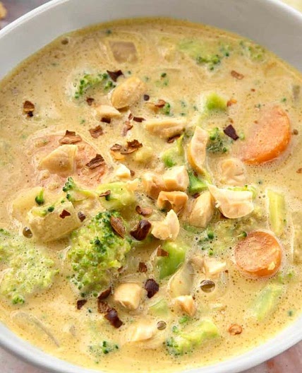 Broccoli Peanut Soup