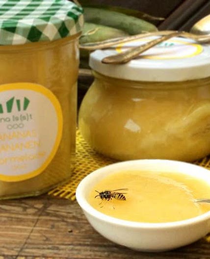 Ananas-Bananen-Marmelade - Ina Isst
