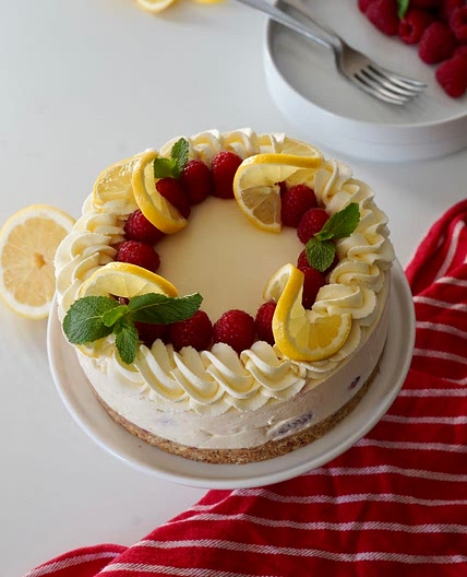 Raspberry Lemon Cheesecake 