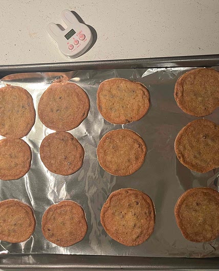 Jared’s Crunchy Birthday Cookies