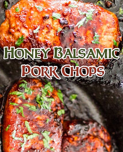 Honey Balsamic Pork Chops