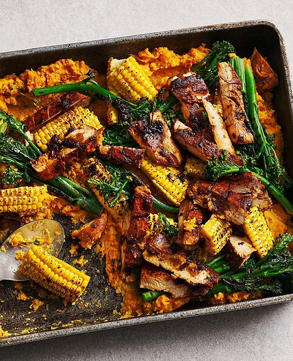 5-ingredient chipotle chicken sharing board recipe