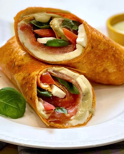 Caprese Caesar Wrap Recipe