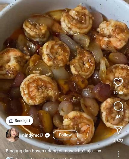 Udang karamel