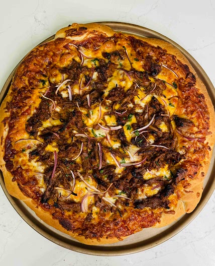 BBQ Pork Pizza 