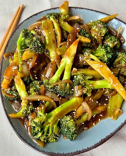 Restaurant style Garlic Broccoli 