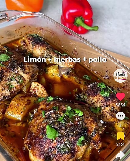 Pollo al Limón con Hierbas