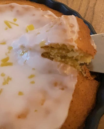 Lemon brownie